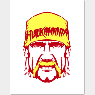 Hulkamania Face Posters and Art